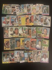 1950s 60s 70s Vintage Topps Hof Lot(125) Aaron Banks Berra Clemente Mantle Mays