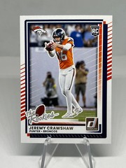 Jeremy Crawshaw 2025 Donruss Rookies & Highlights #DRH-19 Print Run: 2250