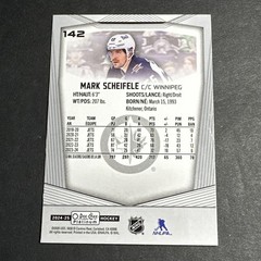 2024-25 OPC Platinum Base #142 Mark Scheifele – Winnipeg Jets