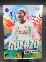 Kobbie Mainoo 2026 Topps Chrome Premier League Golazo