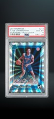 Panini Donruss Cade Cunningham Rated Rookie Holo Laser Auto /99 PSA 10 #211