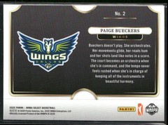 2025 Panini Select WNBA #2 Paige Bueckers Snapshots