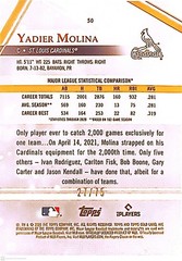 Baseball Serial Numbered Trading Card Singles – Pick Your Cards – Free Ship 4+