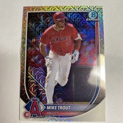 2025 Bowman – Mike Trout #1 Chrome Mojo Refractor Angels