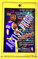 Kobe Bryant Los Angeles Lakers Phenom Legend Artist Proof SSP MVP With Case