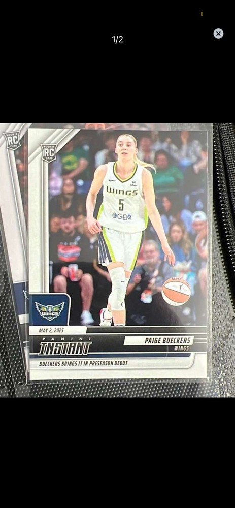 2025-26 Panini Instant WNBA – Paige Bueckers #1 /4546 (RC)