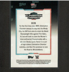 2026 Topps Now WWE Elimination Chamber Poster Card #EC26