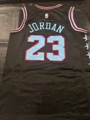 Michael Jordan Chicago Bulls Jersey City Edition Black XL