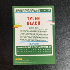 2023 Donruss Tyler Black Blue Milwaukee Brewers