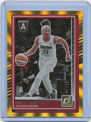 2025 Panini Donruss Gold Laser /10 Aerial Powers WNBA #42 Atlanta Dream