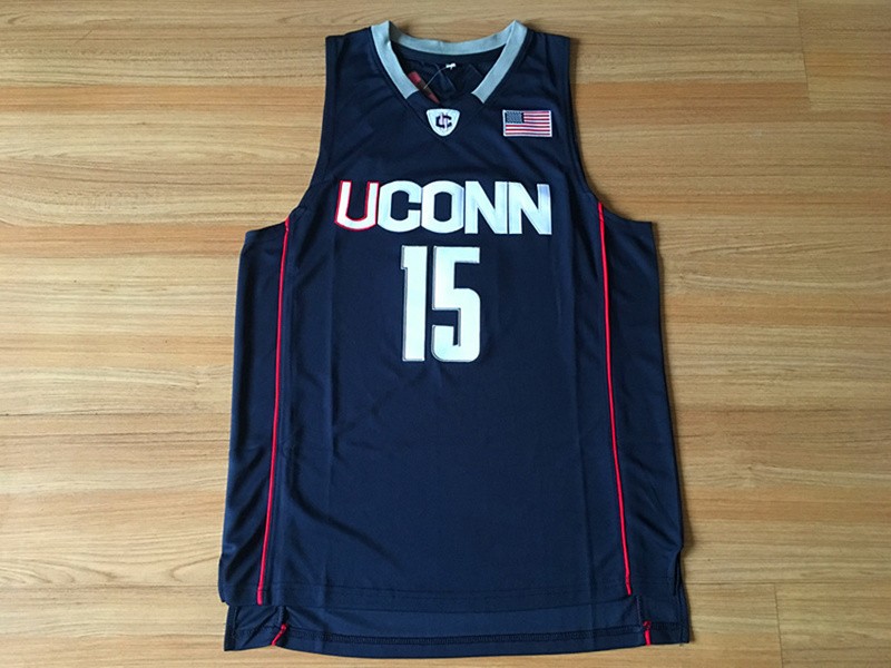UConn Huskies 15# Kemba Walker College Baskeball Jersey all Stitched