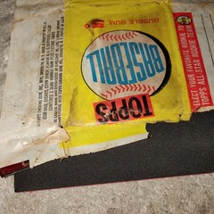 1960 Topps Baseball 5 cent Empty Wrapper Lot Of 3 Low Grade Wrappers 5c No Cards