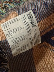 Kentucky Wildcats Woven Throw Blanket 46×58 UK Basketball Tapestry NWT