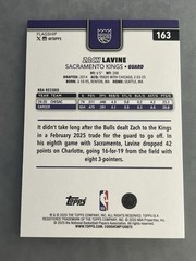 2025-26 Topps NBA Season Tip Off #163 Zach Lavine