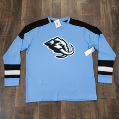 Utah Mammoth NHL Hockey Jersey, Blue/Black/White, Size XL