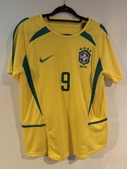 Ronaldo Nazario #9 Brazil 2002 Jersey/ Retro Men’s Shirt New S