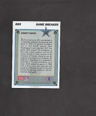 1991 Upper Deck Game Breaker Hologram #GB5 EMMITT SMITH ***HOFer***
