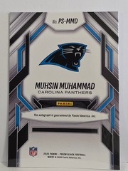 2025 Panini Prizm Black PS-MMD Mushin Muhammad Prolific Signatures