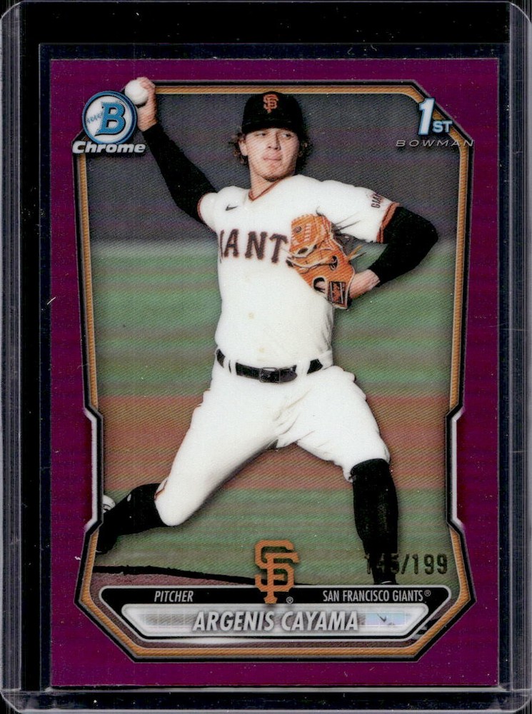 Argenis Cayama 2026 Bowman Chrome #BCP-114 Fuchsia Refractor /199