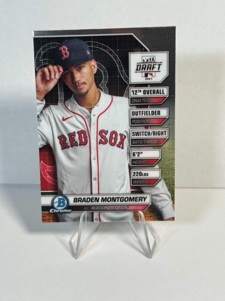 2024 Bowman Draft Braden Montgomery Night #BDN-7 Red Sox