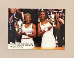 2003 NetPro #51 Serena Williams RC Venus Williams ROOKIE GOAT Tennis HOF ‘03