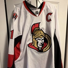 Reebok Ottawa Senators Daniel Alfredsson #11 NHL Hockey Jersey White XXL