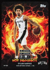 2025-26 Topps Match Attax #HP-DH Dylan Harper Hot Prospects