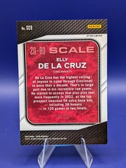 2023 Panini Prizm – 20-80 Scale Elly De La Cruz #SC9 (RC) GOLD /10