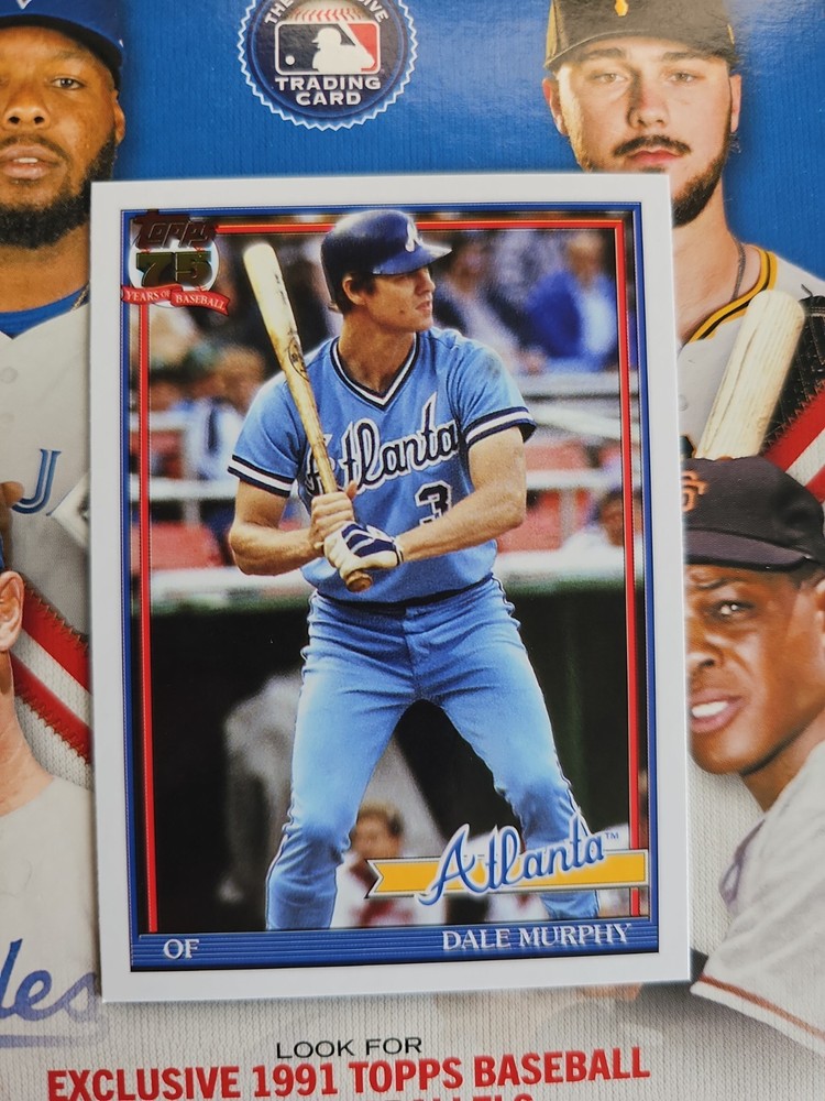 2026 Topps Series 2 ⭐Retro 1991 Topps All-Star⭐#91B2-38 Dale Murphy – Braves 🕛