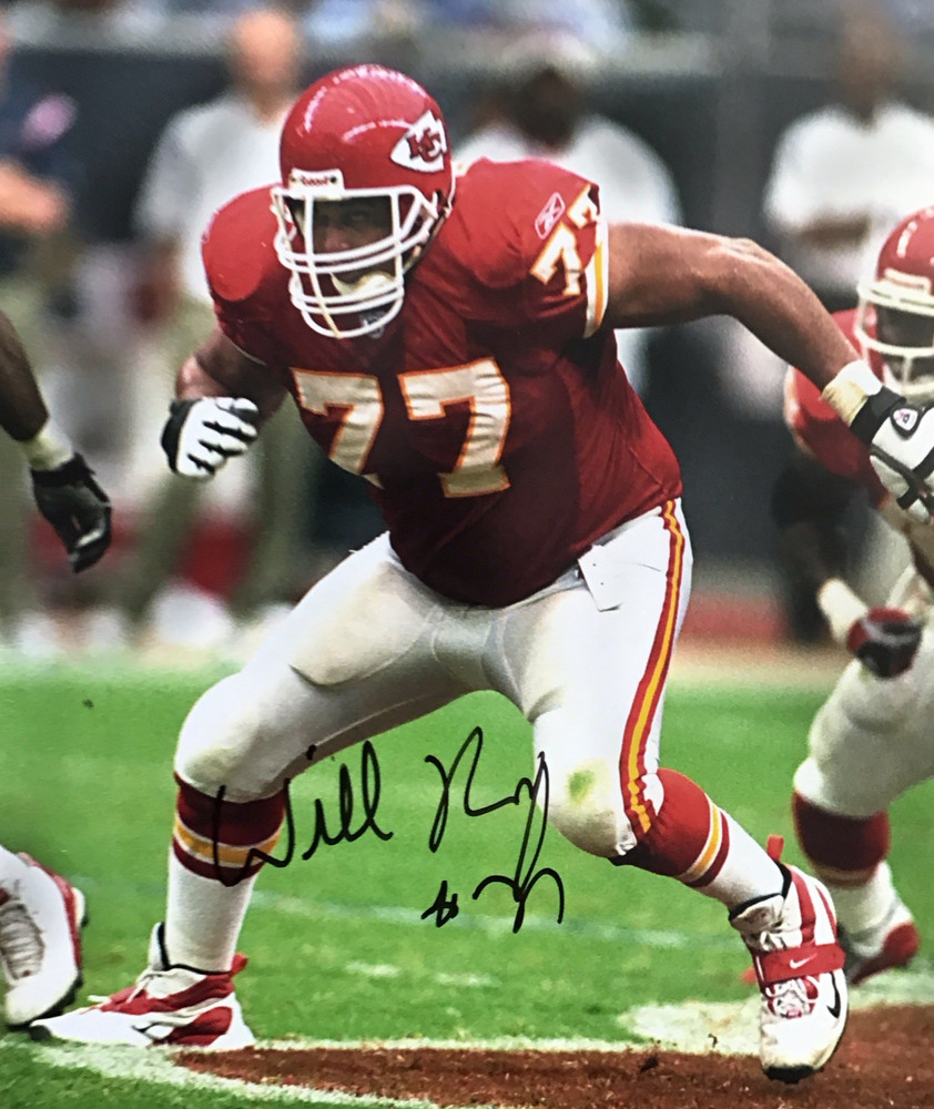 WILLIE ROAF Signed KANSAS CITY CHIEFS 8×10 PHOTO