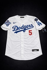 Freddie Freeman #5 Los Angeles White Baseball Jersey World Series New