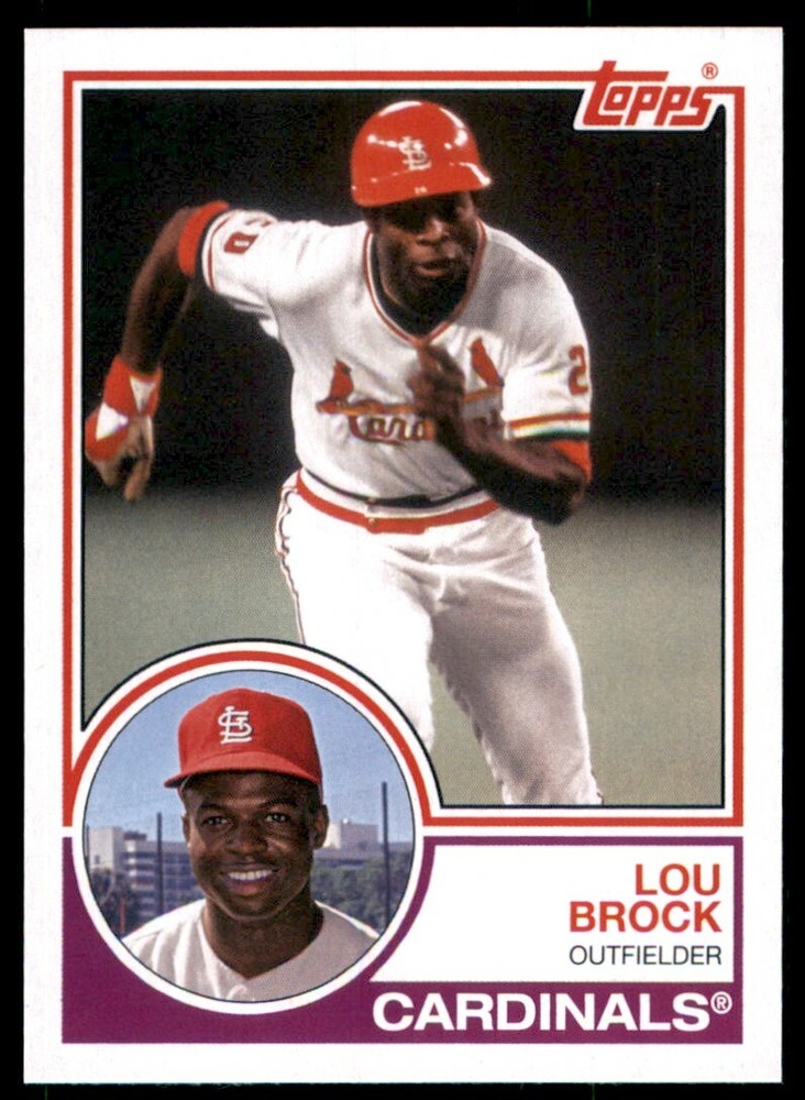 2021 Topps Archives #161 Lou Brock
