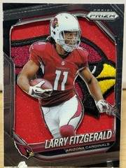 Larry Fitzgerald Custom novelty art Handmade Arizona Cardinals Patch CARD