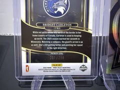 2025 Panini Select WNBA Bridget Carleton 201/299