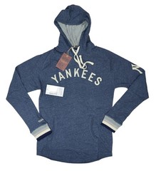 Mitchell & Ness New York Yankees Lightweight Cooperstown Men&rsquo;s Hooded Shirt NWT