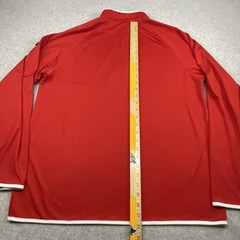 Miami Ohio Redhawks 1/4 Zip Pullover Mens Large Colosseum NCAA Red