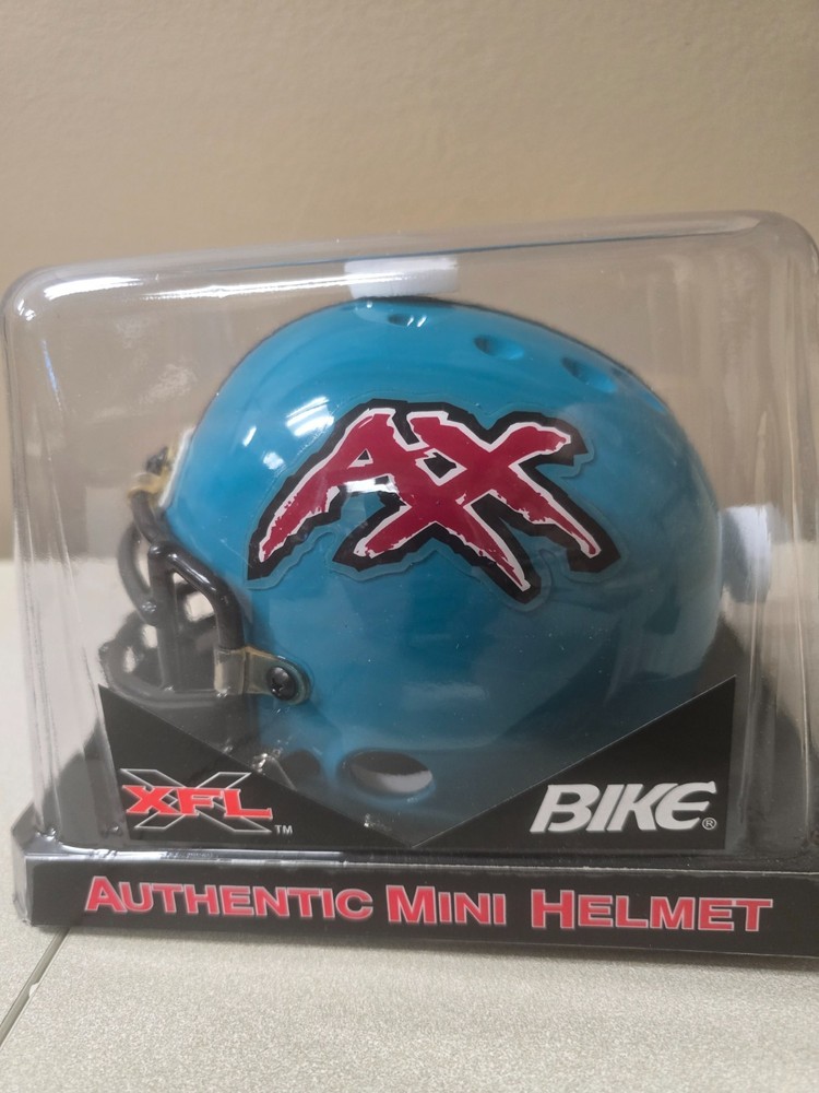 Memphis Maniax Original Bike XFL Football Mini Helmet New B