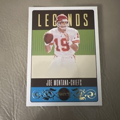 Joe Montana 2023 Panini Legacy #124 Legends Kansas City Chiefs, 49ers HOF