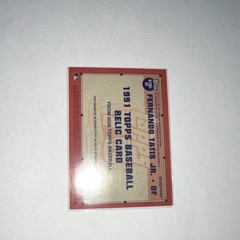 Topps 2026 Series 1 Fernando Tatis Jr #91R-FTJ 1991 Relics Padres