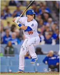 Will Smith Los Angeles Dodgers Autographed 16&Prime; x 20&Prime; Hitting Photograph