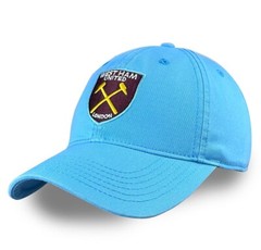 West Ham United Classic Hat Adjustable Crest Sky Blue Cap 1863FC New