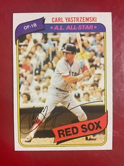 Boston Red Sox 1974 – 1985 Topps & inserts & more  » YOU PICK  » Yaz Rice Evans