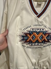 SUPER BOWL 30 XXX 1996 Starter Wind-Shell Pullover Size Medium