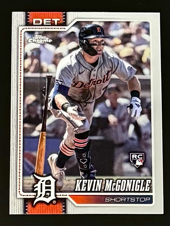 2026 Topps Chrome Kevin McGonigle Rookie Card RC #16 Detroit Tigers