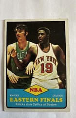1973-74 Topps – NBA Eastern Finals Willis Reed, Hank Finkel #66 (RC)