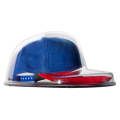 BallQube Cap&rsquo;It – Baseball Cap Holder Hat Display Case – UV Block Made In USA