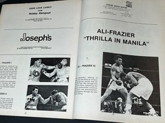Lehigh Valley PA Larry Holmes Mohammad Ali 1976 Honors Program Advertising 40pg