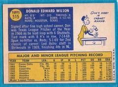 1970 Topps – Don Wilson #515