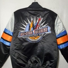 1997 NBA All Star Weekend Jacket Men&rsquo;s XS Snap-Button Cleveland Embroidered NWT