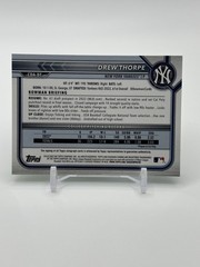 Drew Thorpe, 2022 Bowman 1st, Green Refractor Auto #/99